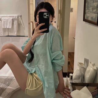 Marshmallow Check Shirt