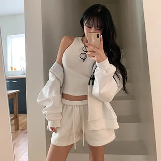 Ribbed Sleeveless T-shirt