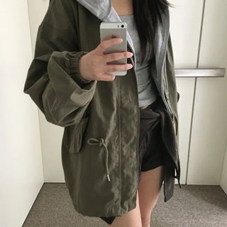 *Oversized* Bow Over Short Field Jacket