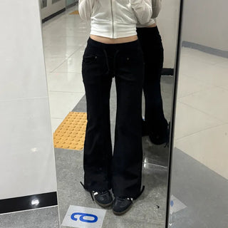 [Slim Fit Ver.] Love Me Low Bootcut Cotton Pants