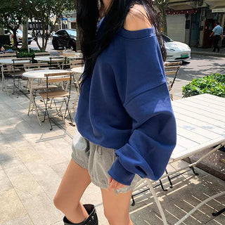 Faye Off-shoulder Sweatshirt