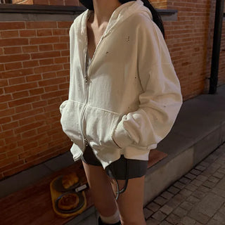 Rain Vintage Zip-up Hoodie