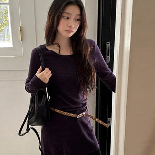 Lumi Layered Round Mini Dress