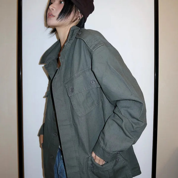 Multi Pocket Safari Jacket