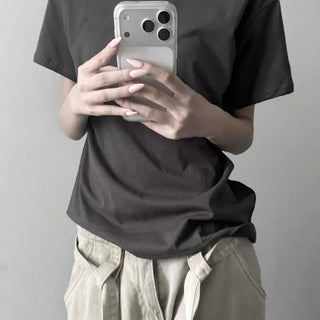 Grow Round Cotton Short Sleeve T-shirt
