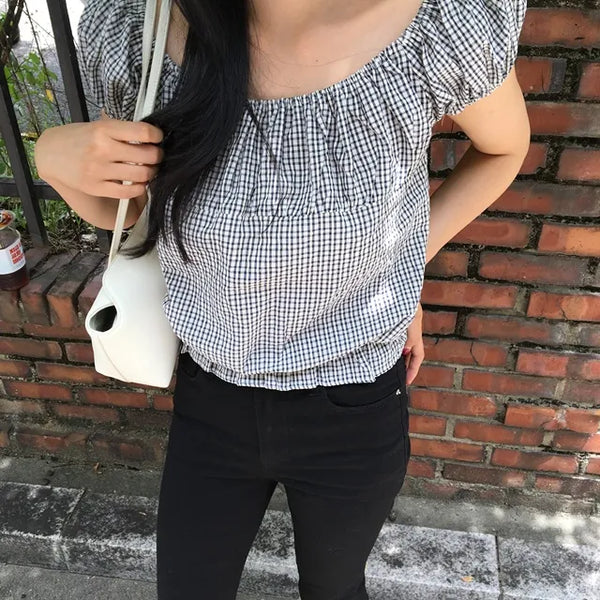 Are Check Blouse