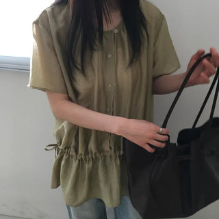 Off String Blouse (2 colors)