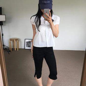 Low Puff Blouse