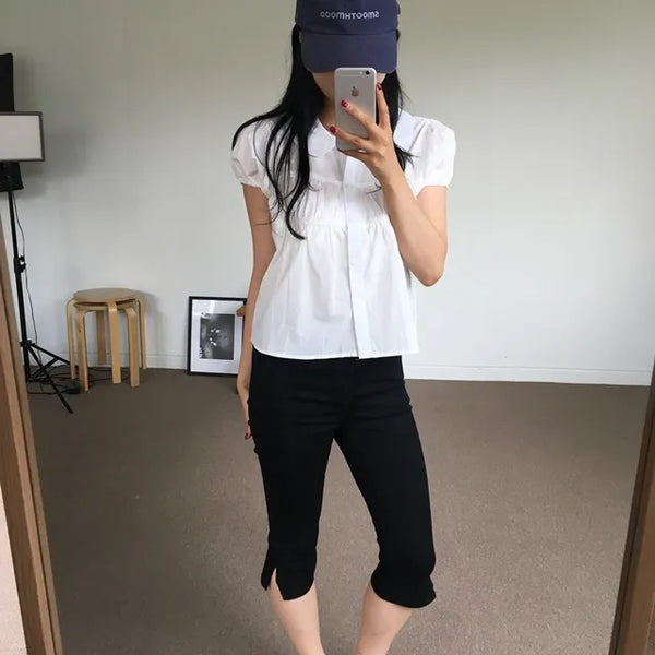 Low Puff Blouse