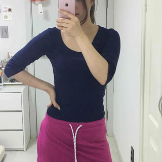 High-waisted String Slit Skort Mini Skirt