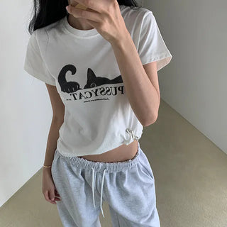Woman Cat T