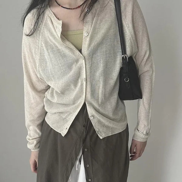 Marine Regular Cardigan