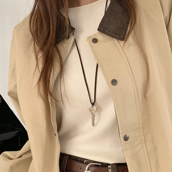Turbine corduroy field jacket
