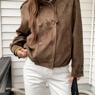 Revil Suede Double Jacket
