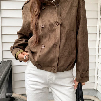 Revil Suede Double Jacket