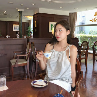 Camille String Blouse