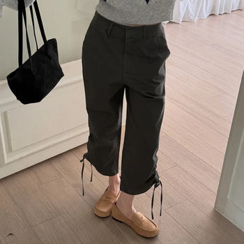 Morning Ribbon Capri Pants