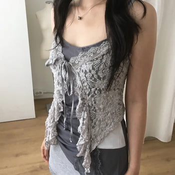 Kina Frill Vest