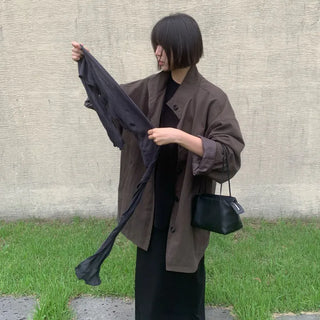 High-neck Trench Jacket