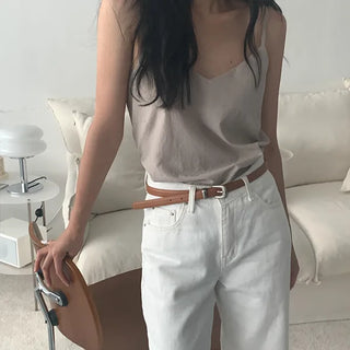 Kitz Simple Bustier Sleeveless Blouse