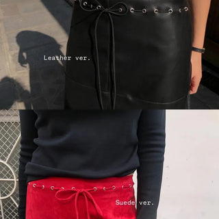 Sain Metal Eyelet Skirt -
