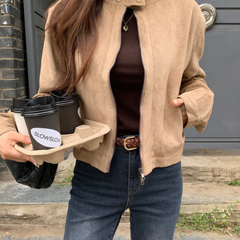 Cutlet Suede Jacket
