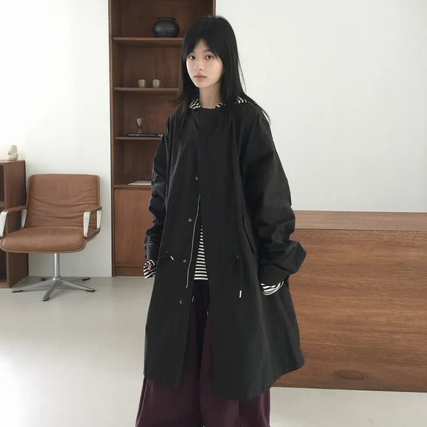 [UNISEX] Kujira Long Field Jacket