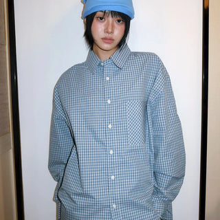 Oversized Vintage Check Shirt