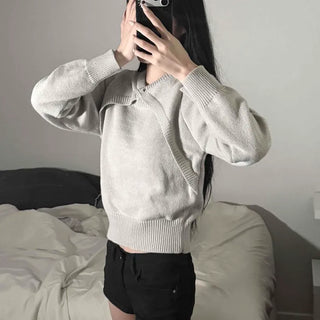 Lowwood Bolero Layered Button Knit