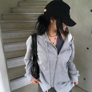 SIG Diagonal Diagonal Two-Way Zip-Up Hoodie