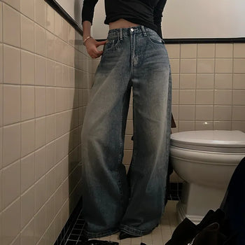 All Day Snap Washed Denim Pants
