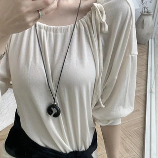 COS Shirring Tee
