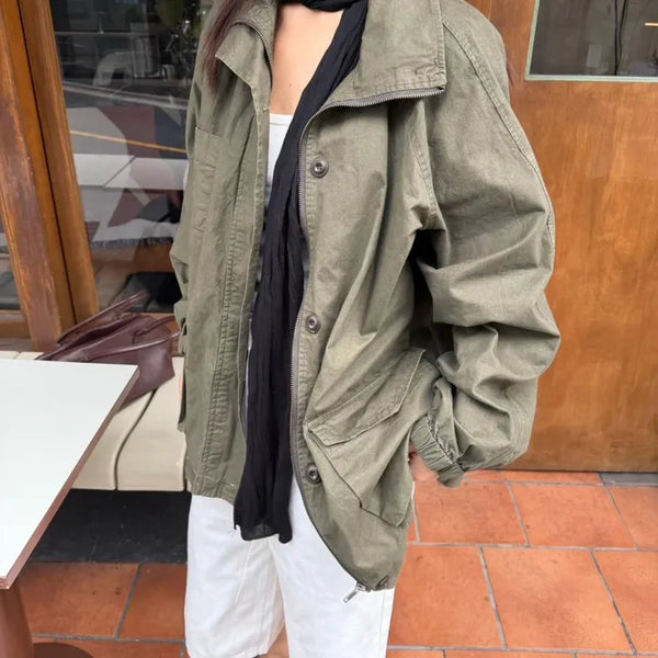Bound Field Jacket  Oversized Work Jacket