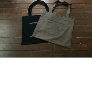 lettering shoulder bag