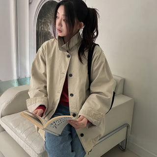 Bass Vintage Washed Half Work Jacket