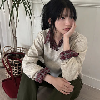 Carin Embroidered V-Neck Knit