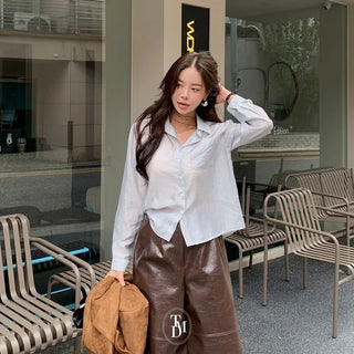 Irvine Crop Shirt