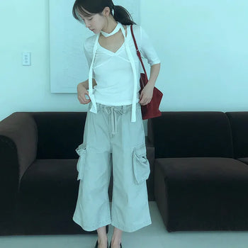 Grove String Cargo Pants -