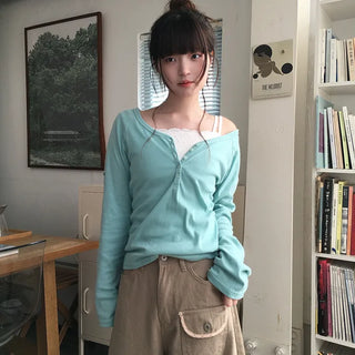 2-way Roll-up Muku Raglan T-shirt