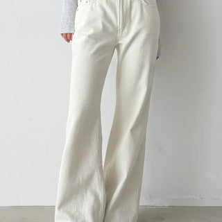 Maeve Bootcut Cotton Pants