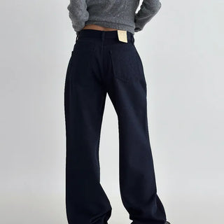 Dave Long Wide Cotton Pants