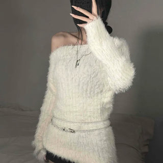 Irene One-Off Fur Mini Dress