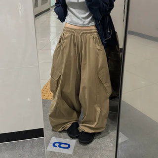 [Unisex] Rover Cargo Elastic Waist Long Pants