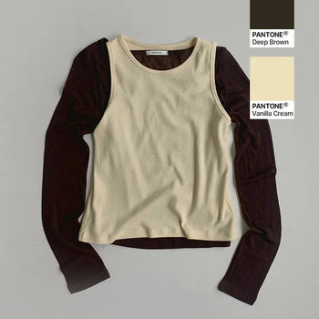 Stay U-Neck Tee -