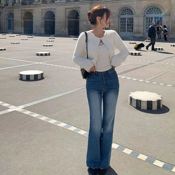 Moment bootcut denim