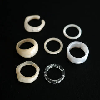 Latte Ring Set