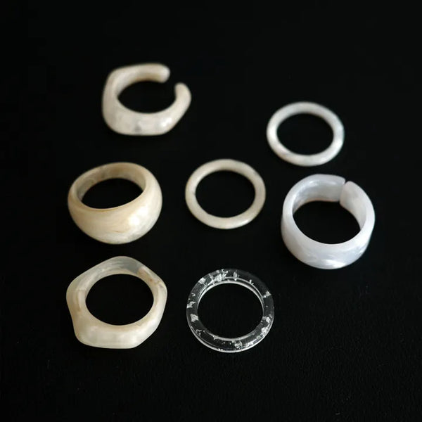 Latte Ring Set