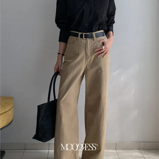 Franz Autumn Cotton Wide Pants