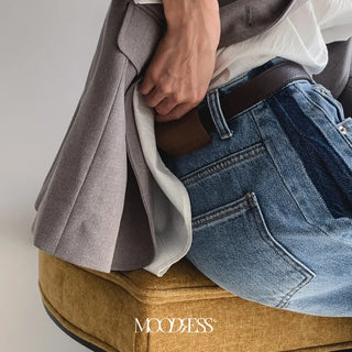 Vedia Two-Tone Wide Denim