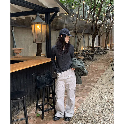 Cargo Boots Cut Pants